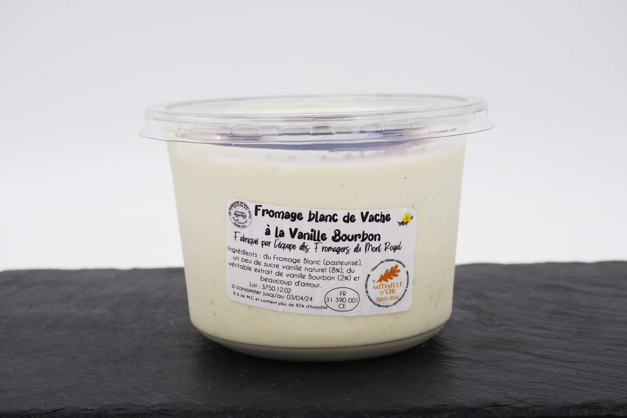 Fromage blanc crémeux et délicieux